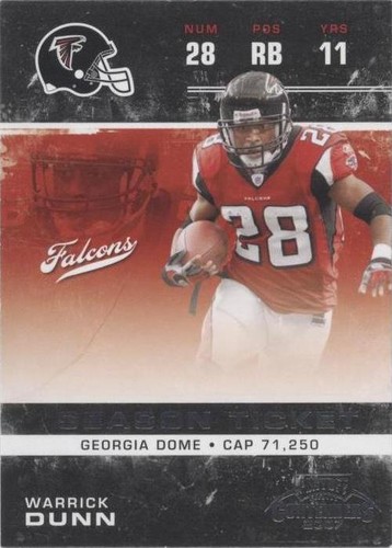 2007 Playoff Contenders Warrick Dunn #6