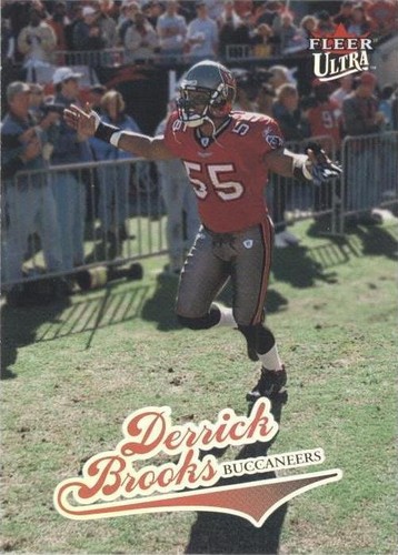 2004 Fleer Ultra Derrick Brooks #55