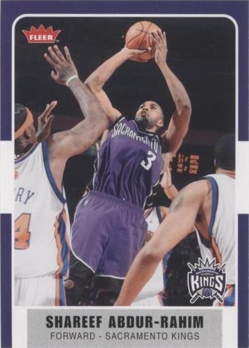 2007-08 Fleer - Shareef Abdur-Rahim #119