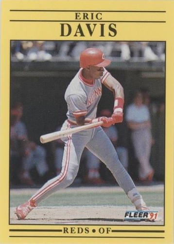 1991 Fleer - Eric Davis #61