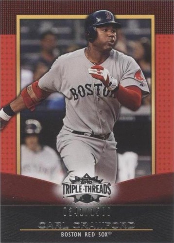 2011 Topps Triple Threads - Carl Crawford #32