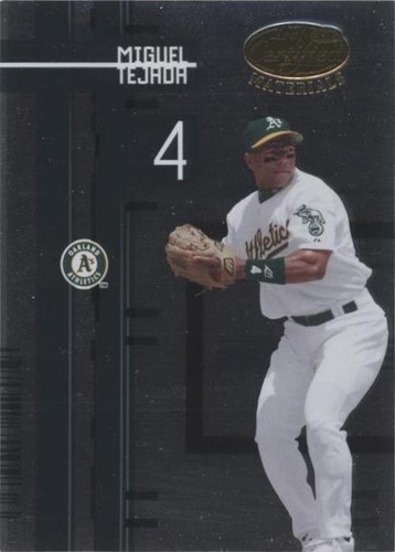 2005 Leaf Certified Materials - Miguel Tejada #182
