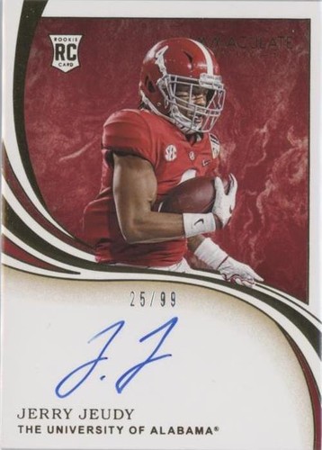 2020 Panini Immaculate Collection Collegiate Jerry Jeudy #103