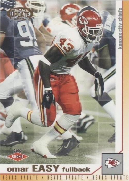 2002 Pacific Heads Update Omar Easy #88
