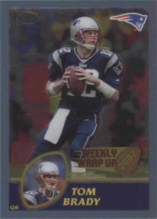 2003 Topps Chrome Tom Brady No148