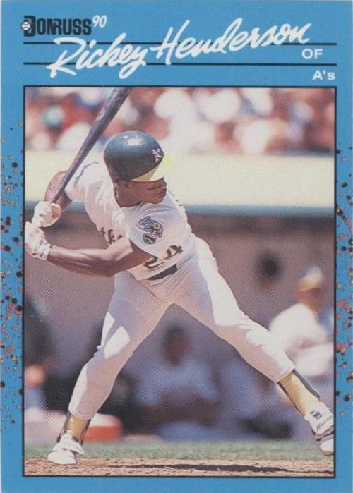 Donruss Best of the American League 1990 - Rickey Henderson #124