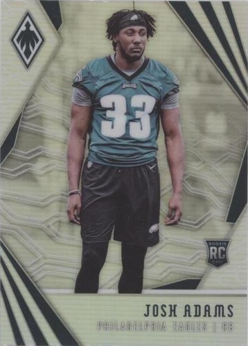 2018 Panini Phoenix Josh Adams #196