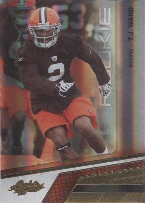 2010 Panini Absolute Memorabilia T.J. Ward #189