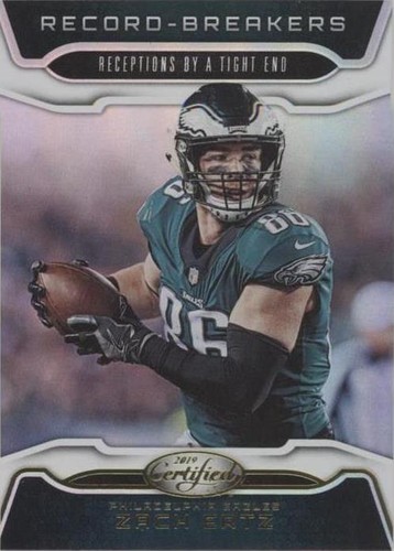 2019 Panini Certified Zach Ertz #RB-ZE