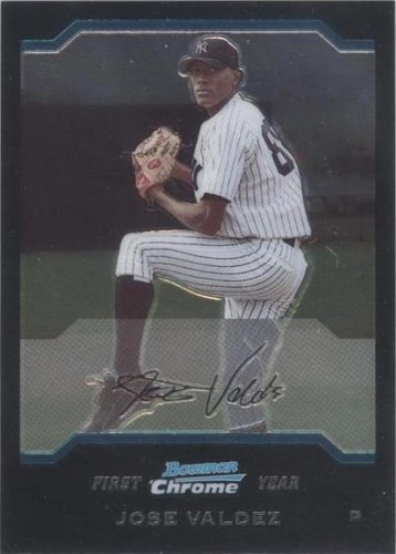 2004 Bowman Chrome - Jose Valdez #243