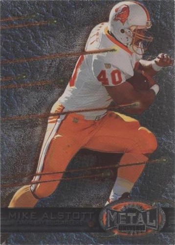 1997 Skybox Metal Universe Mike Alstott #55