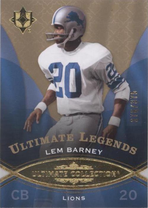 2009 Upper Deck Ultimate Collection Lem Barney #126