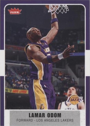 2007-08 Fleer - Lamar Odom #156