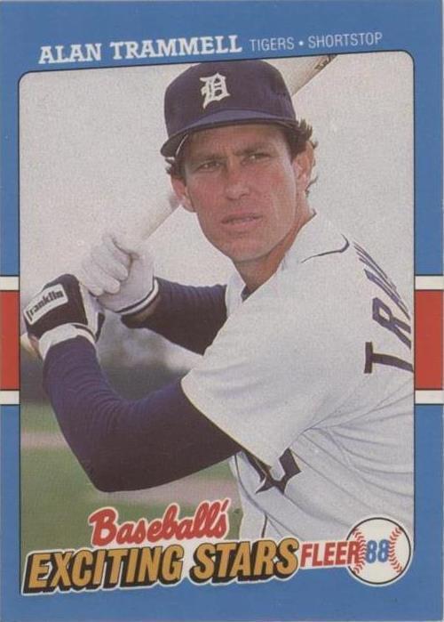 Fleer Baseball's Eciting Stars 1988 - Alan Trammell #42