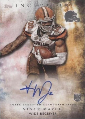 2015 Topps Inception Vince Mayle #RA-40