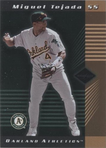 2001 Leaf Limited - Miguel Tejada #95