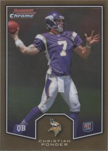 2011 Topps Chrome Christian Ponder #BCR-15