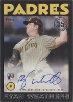 2021 Topps - Ryan Weathers #86B-RW