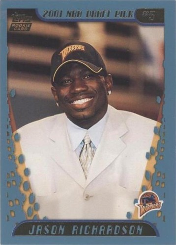 2001-02 Topps - Jason Richardson #225