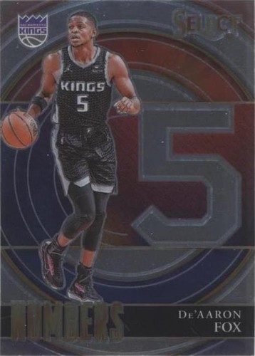 2021 Panini Select De'Aaron Fox 1 Select Numbers | eBay