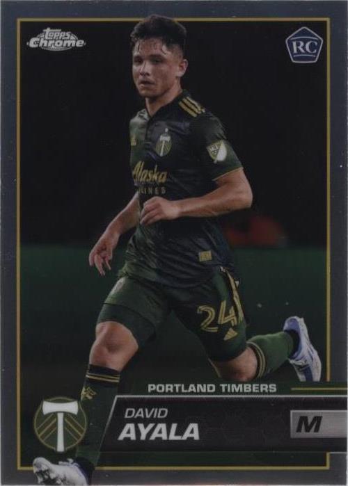 2023 Topps Chrome MLS David Ayala #2