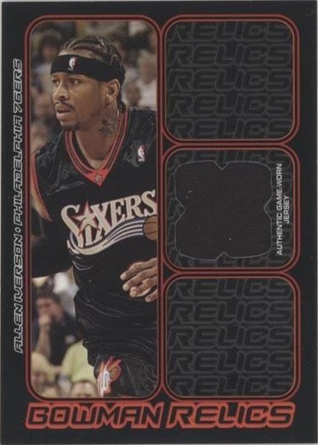 2006-07 Bowman Draft Picks & Stars - Allen Iverson #BR-AI
