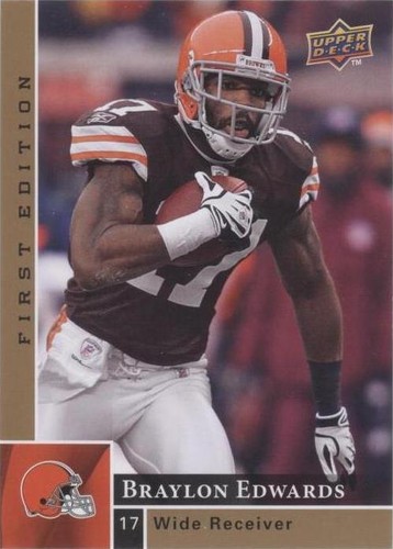 2009 Upper Deck First Edition Braylon Edwards #38