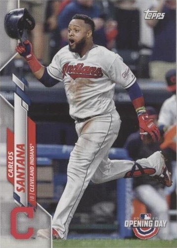 2020 Topps Opening Day - Carlos Santana #142