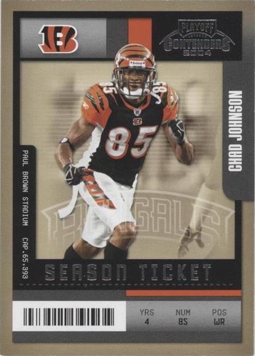 2004 Playoff Contenders Chad Johnson #23