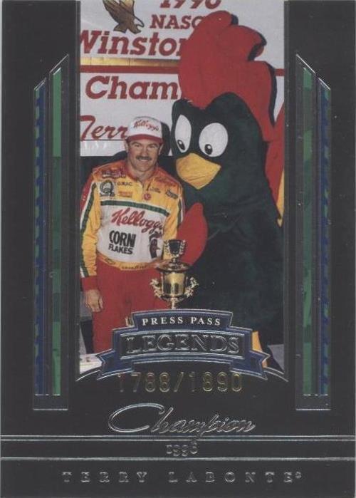 2005 Press Pass Legends - Terry Labonte #41B