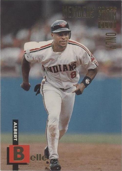 Topps Stadium Club 1994 solo para miembros - Albert Belle #18