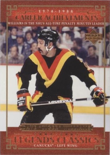 2004-05 Upper Deck Legends Classics - Tiger Williams #61