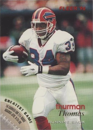 1996 Fleer Thurman Thomas #18