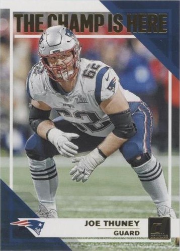 2019 Panini Donruss Joe Thuney #CH-17
