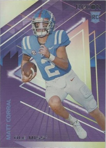 2022 Panini Chronicles Draft Picks Matt Corral #9