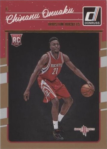 2016-17 Panini Donruss - Chinanu Onuaku #180