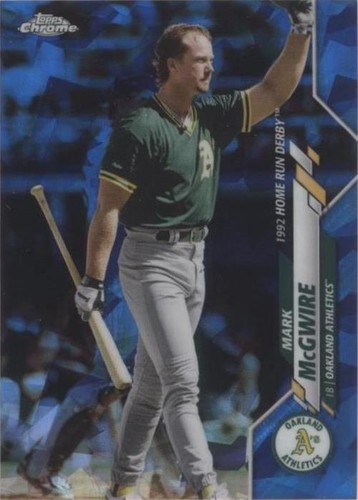 2020 Topps Chrome Update Series Sapphire Edition - Mark McGwire #U-296