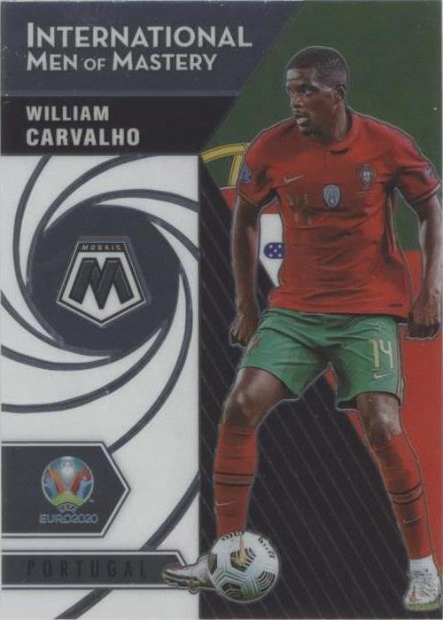 2021 Panini Mosaic UEFA Euro 2020 William Carvalho #34