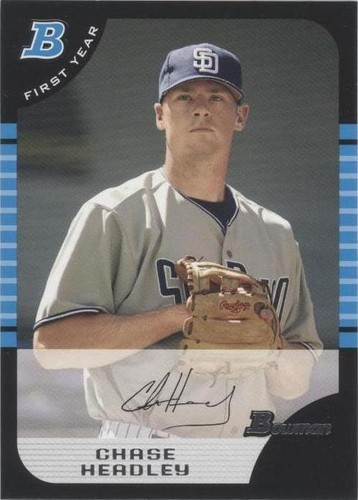 2005 Bowman Draft Picks & Prospects - Chase Headley #BDP119