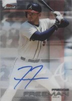 2016 Topps Finest - Freddie Freeman #FA-FF