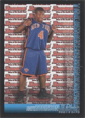 2005-06 Bowman Draft Picks & Prospects - Nate Robinson #124