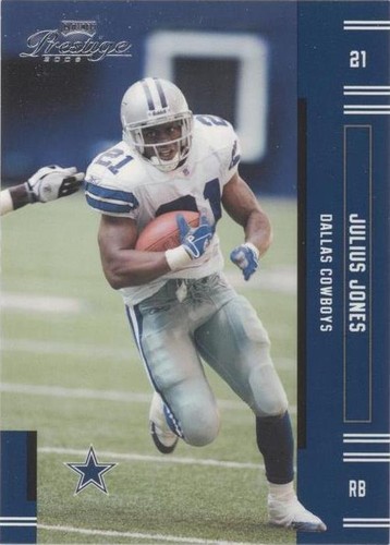 2005 Playoff Prestige Julius Jones #35