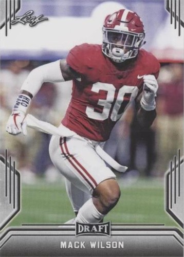 2019 Leaf Draft Mack Wilson #51