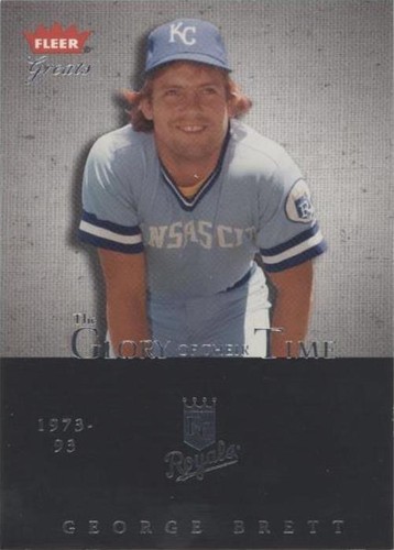 2004 Fleer Greats of the Game - George Brett #3 GOT
