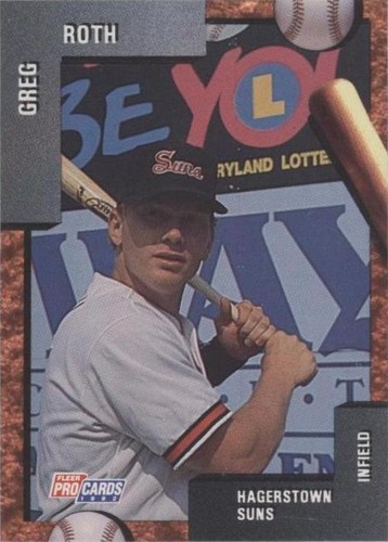 1992 Fleer ProCards Minor League - Greg Roth #2564