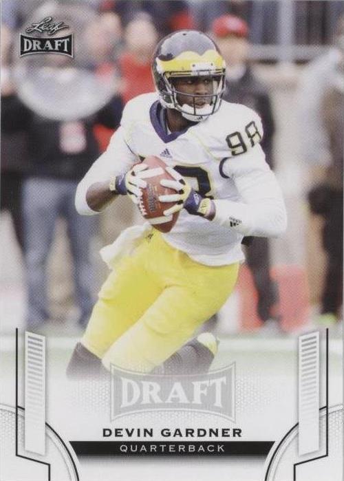 2015 Leaf Draft Devin Gardner #63