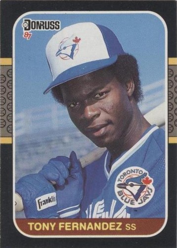 1987 Donruss - Tony Fernandez #72