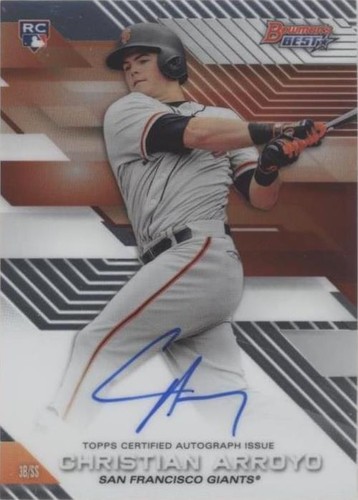 2017 Bowman's Best - Christian Arroyo #B17-CA