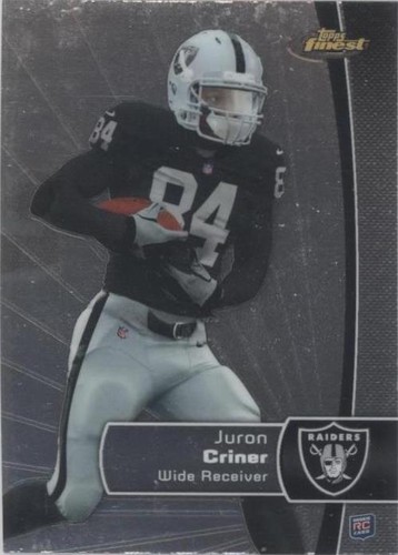 2012 Topps Finest Juron Criner #129