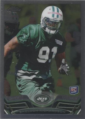 2013 Topps Chrome Sheldon Richardson #202